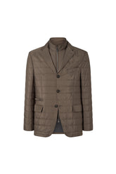Brown poplin Corneliani jacket